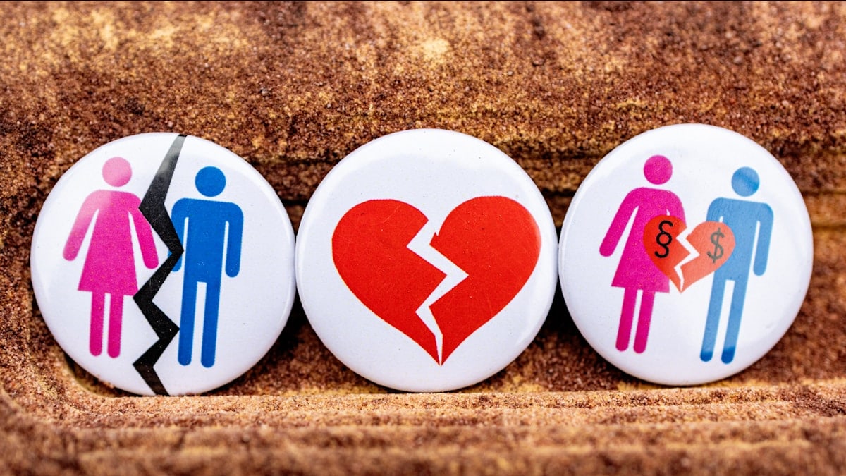 Divorce dispute over the property